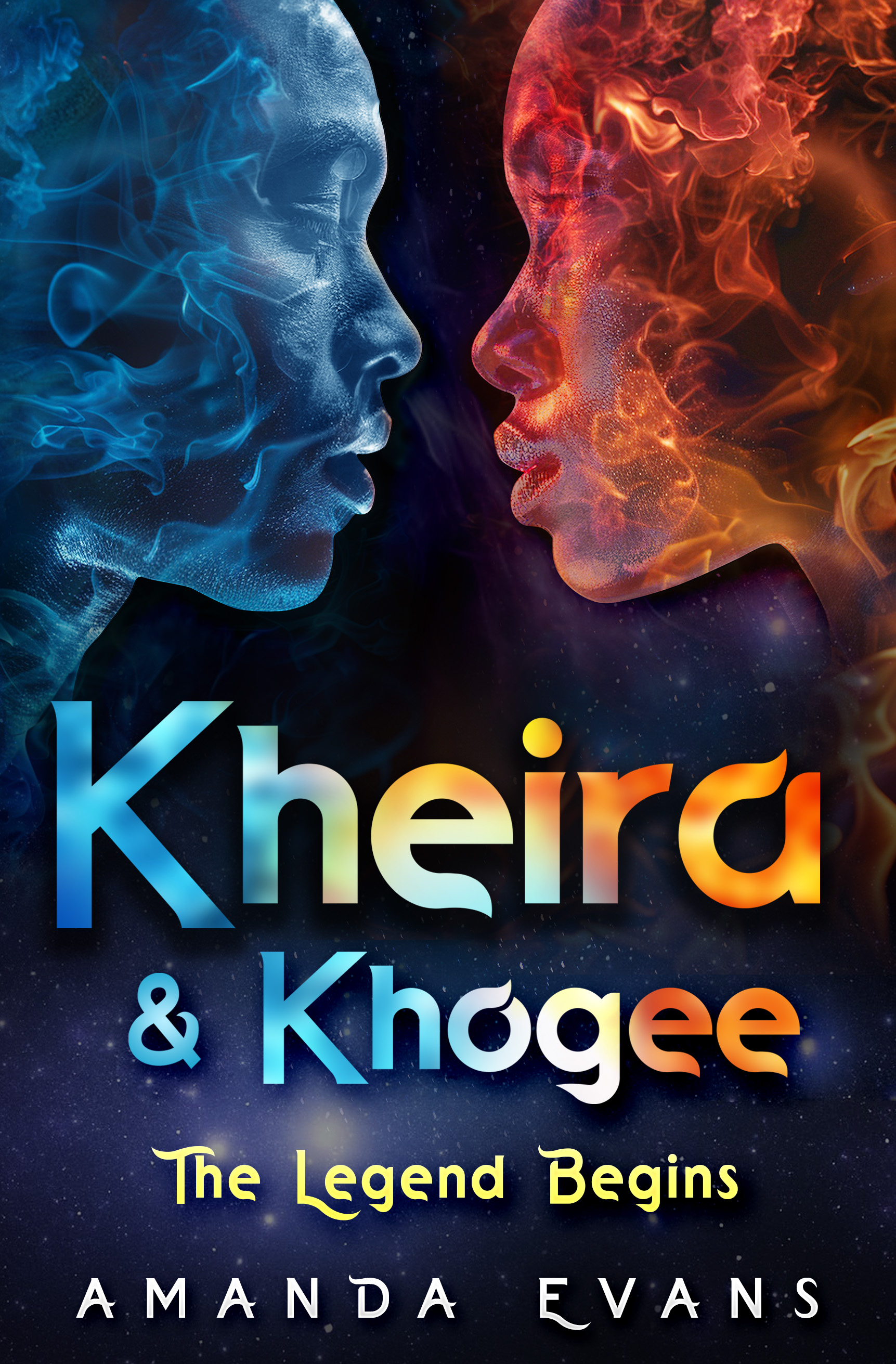 Author Amanda Evans Debuts New Sci-Fi Romance Novel: Kheira & Khogee: The Legend Begins