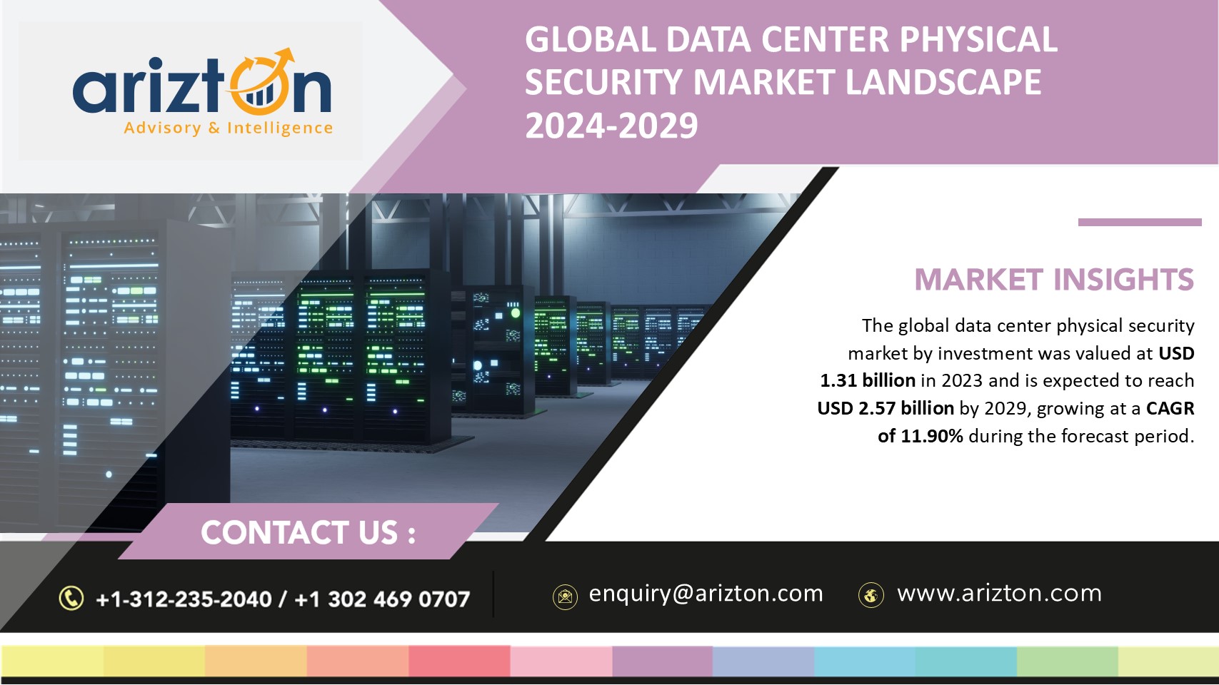 The Data Center Physical Security Market to Reach $2.57 Billion by 2029, Growing Security Concerns Accelerate Market Expansion - Arizton