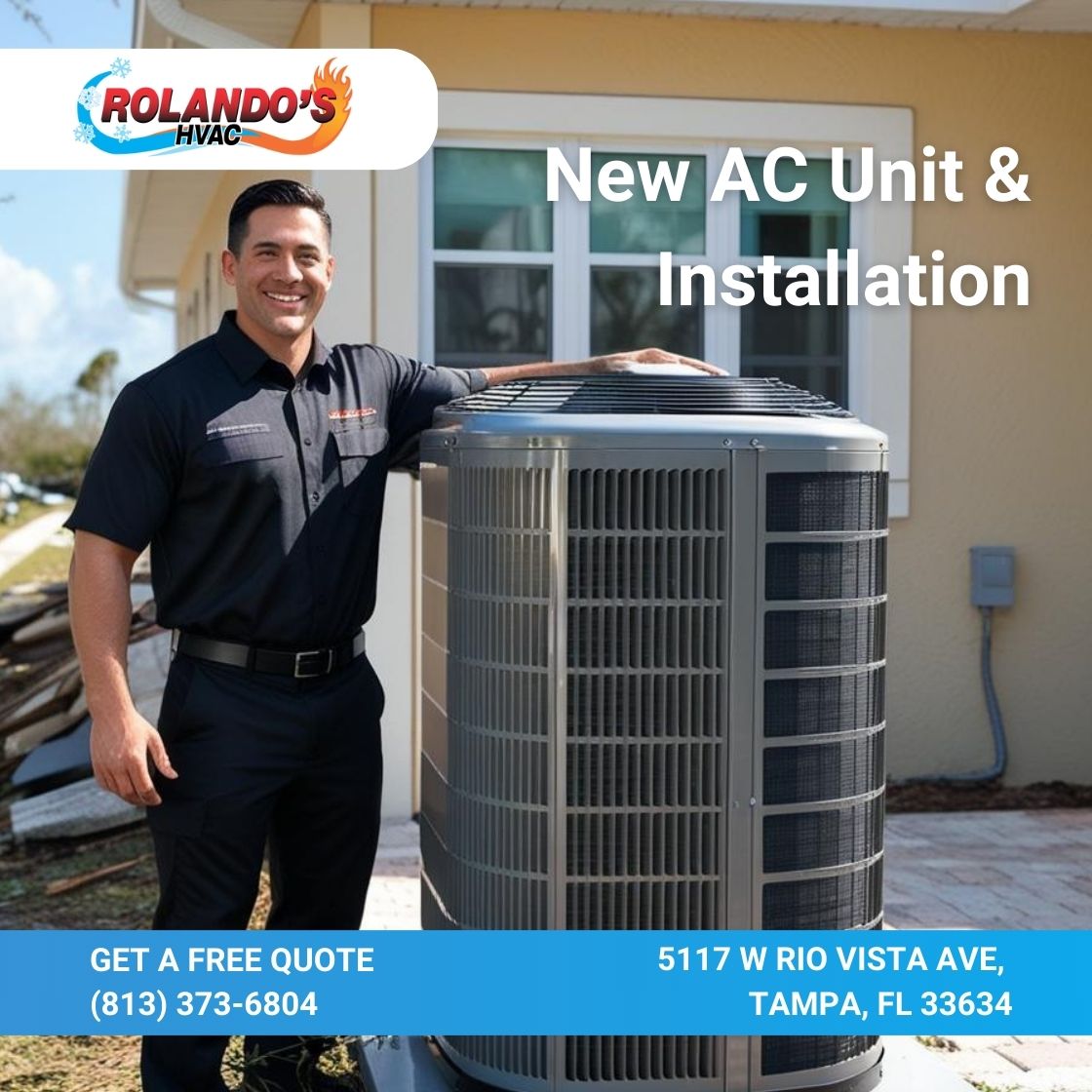 Rolando's HVAC Steps Up to Help Tampa Bay with Post-Hurricane AC Installation Services