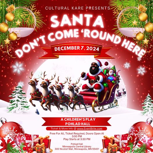 Cultural Kare Magazine Presents Santa Don’t Come ‘Round Here: A Heartwarming Holiday Play Featuring a Talented Young Cast