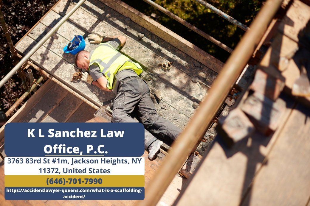 New York City Scaffold Accident Lawyer Keetick L. Sanchez Releases Insightful Article on Scaffolding Accidents