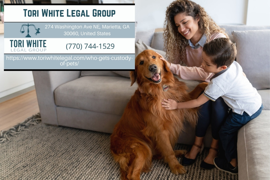 Marietta Family Law Attorney Tori White Releases Insightful Article on Pet Custody in Divorce Cases