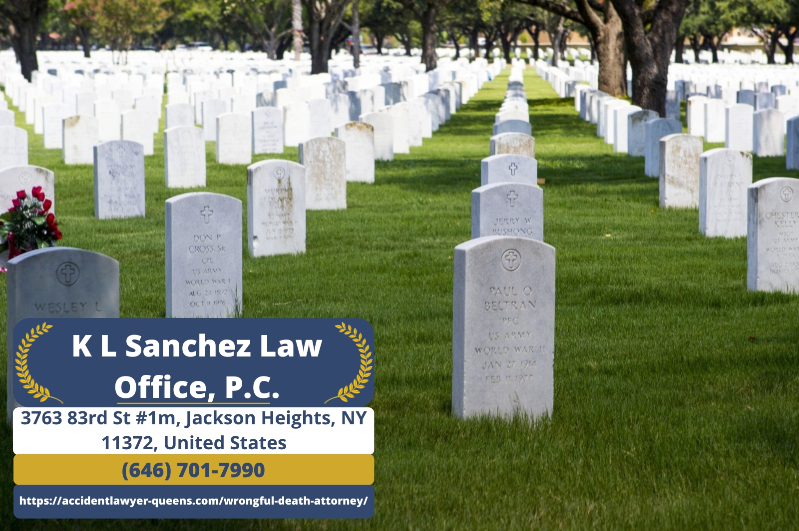 Queens Wrongful Death Attorney Keetick L. Sanchez Publishes Comprehensive Article on Wrongful Death in Queens