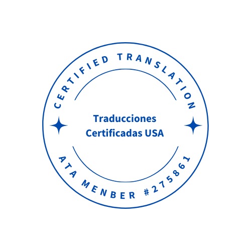 Traducciones Certificadas Miami - ATA Certified Translations