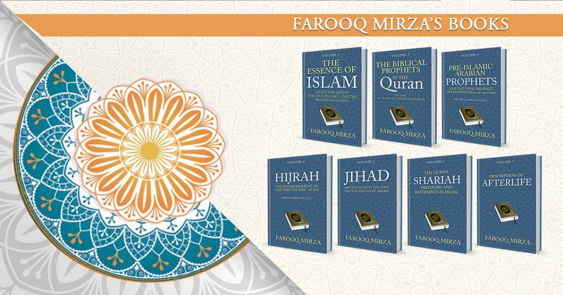 Author Farooq Mirza takes readers and scholars into the rich world of Islamic teachings with 7 unique books.