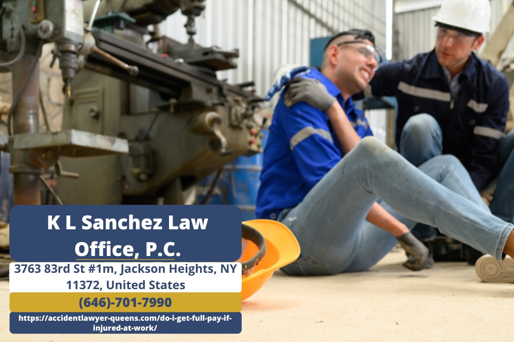 Queens Workers' Compensation Attorney Keetick L. Sanchez Discusses Workers’ Rights to Full Pay After Workplace Injuries