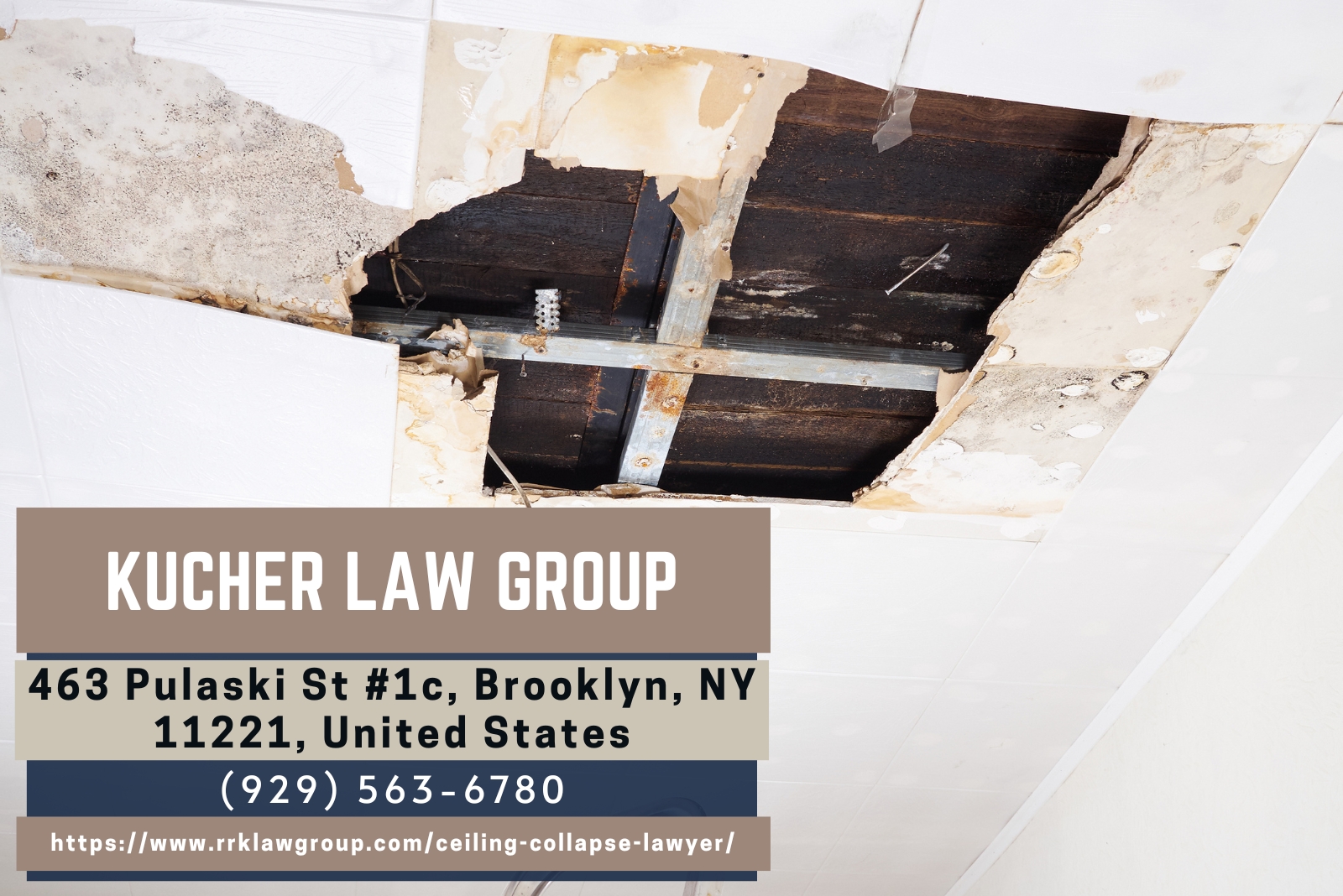 Brooklyn Ceiling Collapse Lawyer Samantha Kucher Releases Informative Article on Ceiling Collapses in New York City