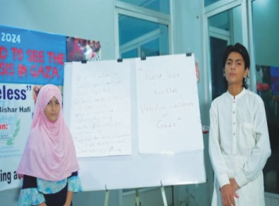 International Day of Solidarity with Palestinian People - 2 Pakistani Siblings Dedicate Their Recently Bestowed UN Medal to the Innocent Palestinian Children 