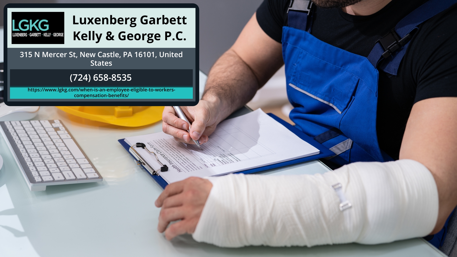 Luxenberg Garbett Kelly & George P.C. Releases Article on Eligibility for Workers' Compensation Benefits