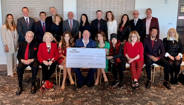 The Thalians Shine at Bel-Air Country Club with $250,000 Gift to UCLA Operation Mend