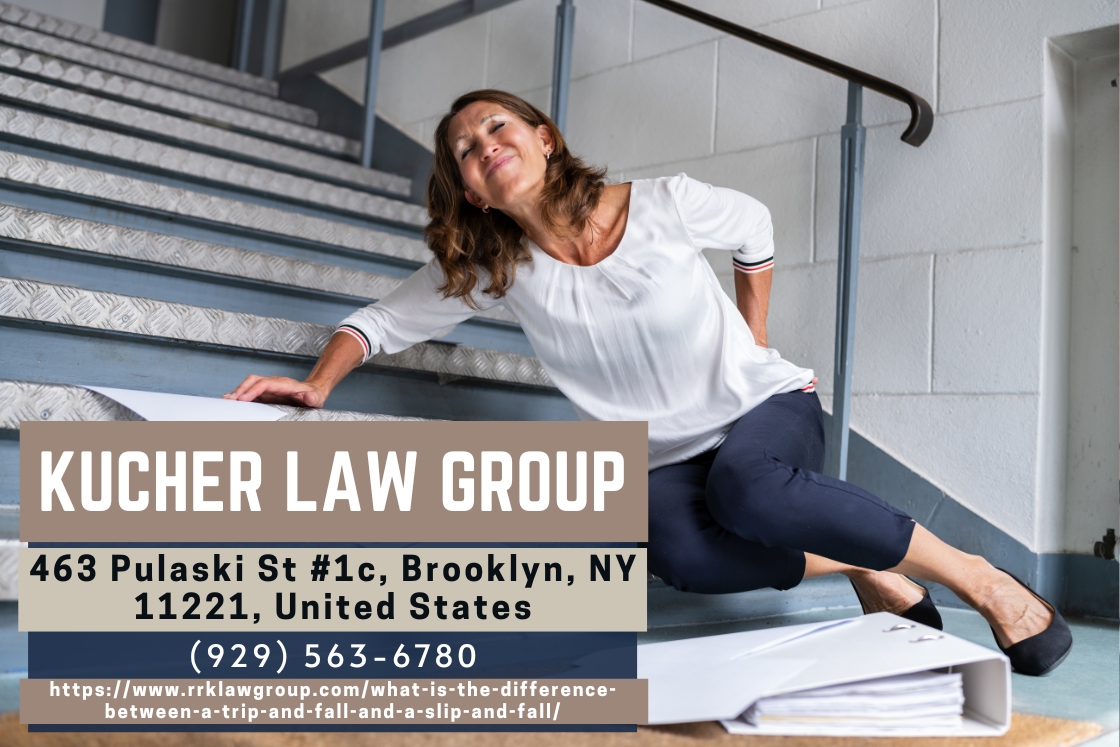 Brooklyn Slip and Fall Lawyer Samantha Kucher Releases Article Differentiating Trip and Fall and Slip and Fall Incidents