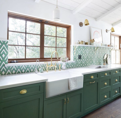 35 Green Kitchen Cabinet Ideas for a Fresh Start in 2024